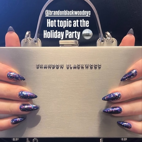 NWT Brandon Blackwood Metal Bag - Picture 3 of 17